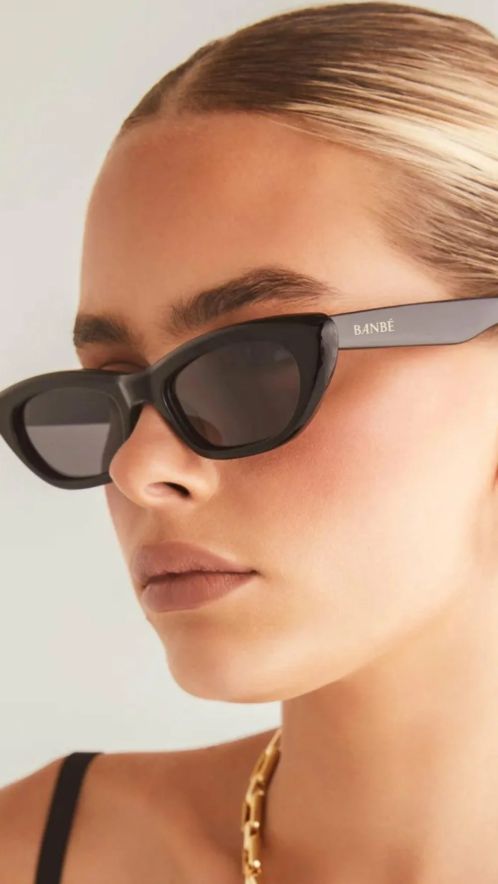 Banbe Sunglasses|The Denim Edit^The Caroline Sunglasses - Black