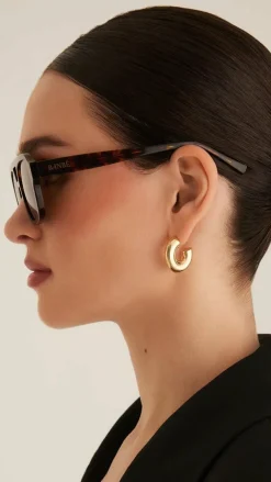 Banbe Sunglasses^The Del Ray Sunglasses - Havana Tort / Chocolate