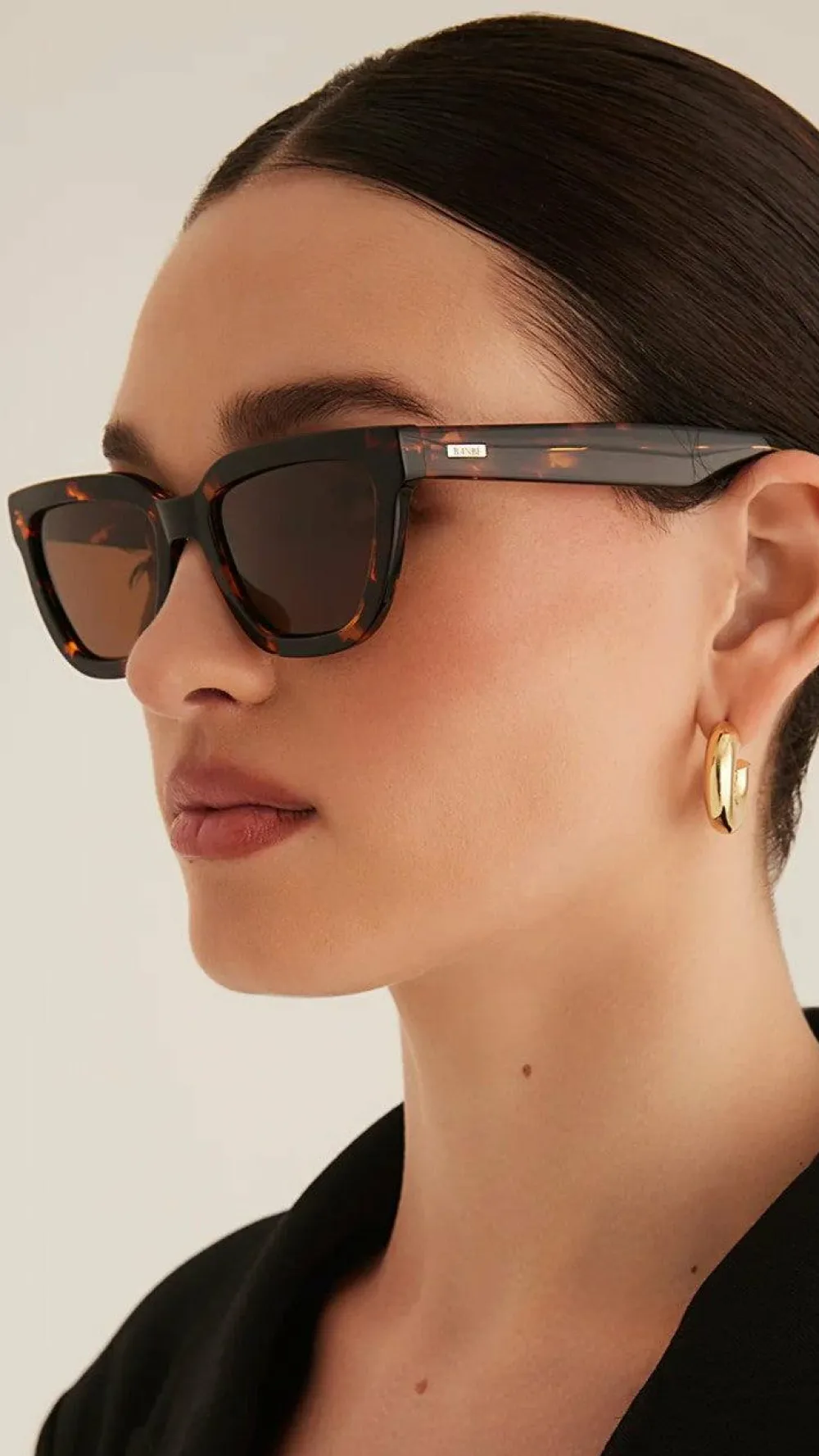 Banbe Sunglasses^The Scarlette Sunglasses - Ginger Tort / Brown