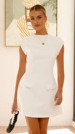 SASHA (BNE) Sale Dresses^Thea Mini Dress - White