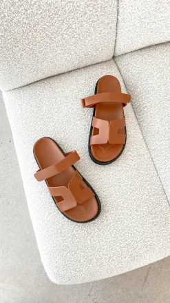 Billini Billini|Sandals & Slides^Theon Slides - Tan