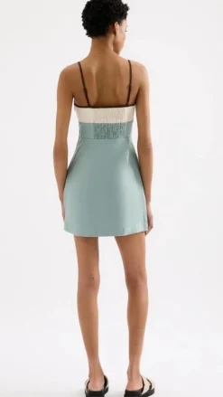 NUDE LUCY Sale Dresses^Thilda Linen Mini Dress - Capri Splice