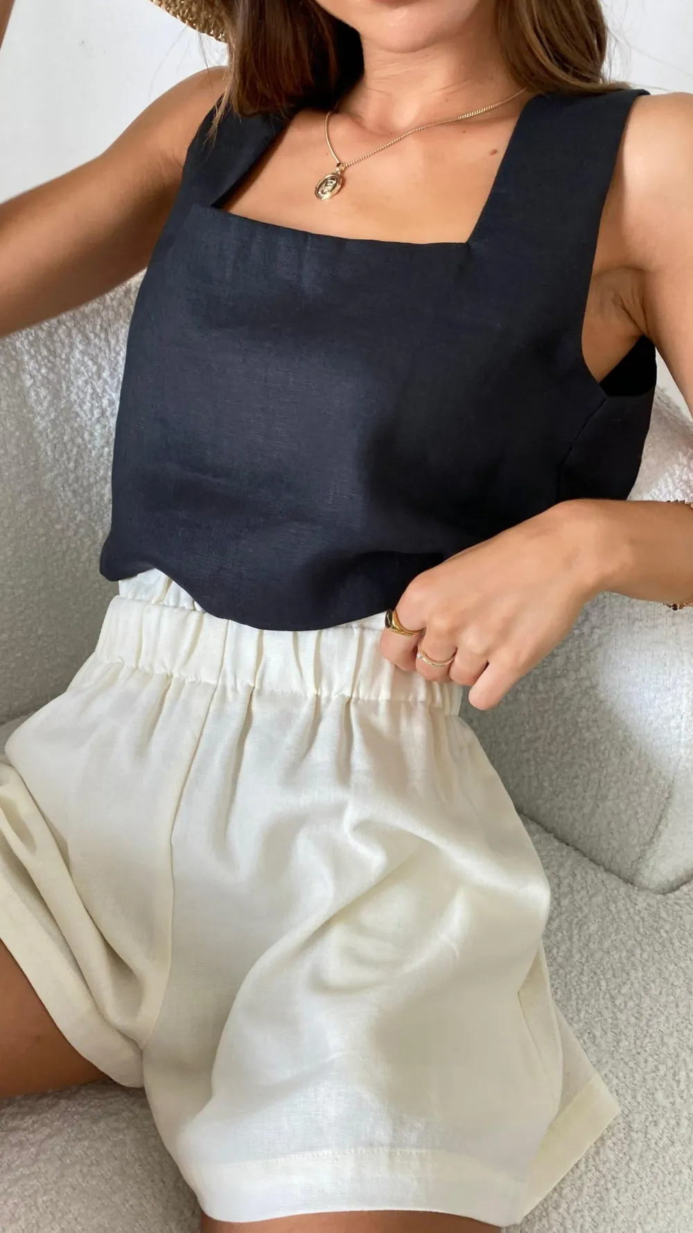 Fashion Allied Sets|Tops^Tillie Crop Top - Black