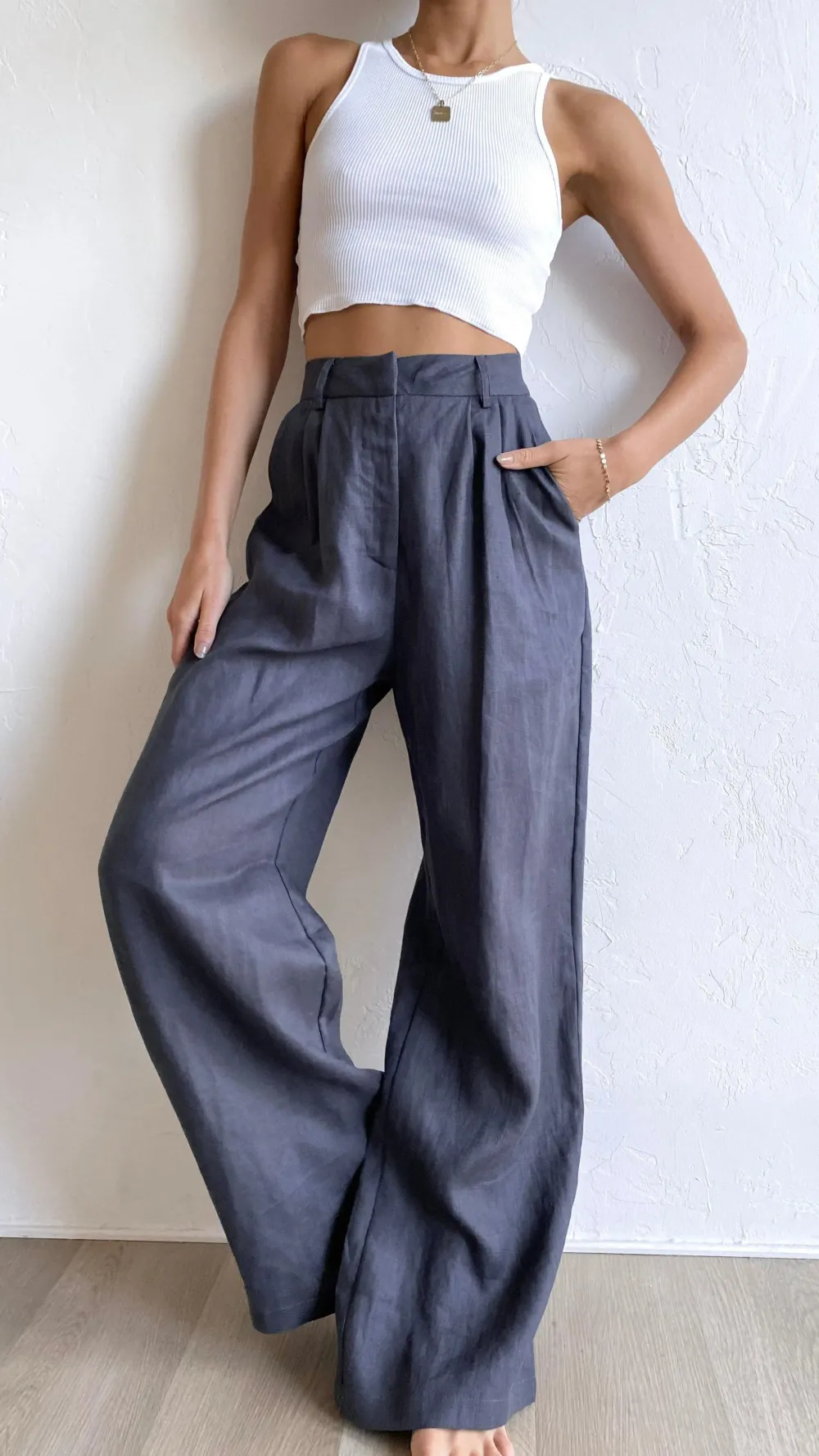 Fashion Allied Bottoms^Tillie Pants - Ink