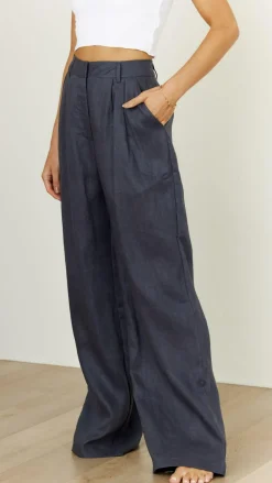 Fashion Allied Bottoms^Tillie Pants - Ink