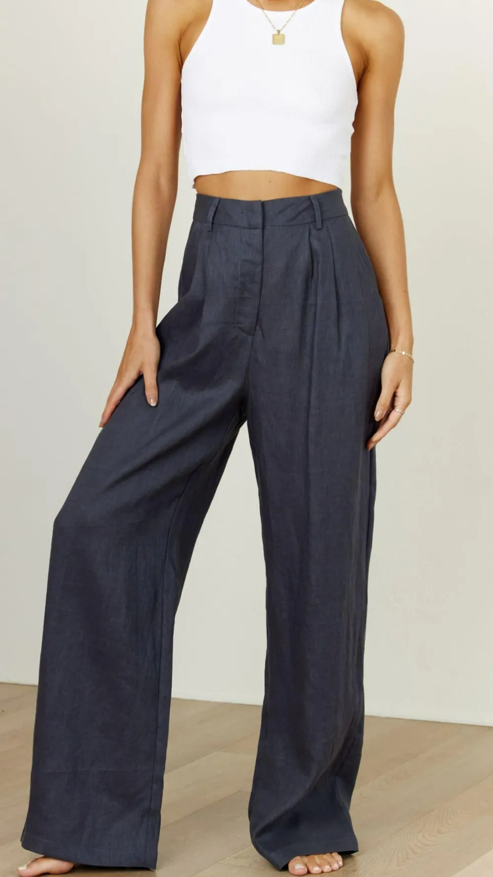 Fashion Allied Bottoms^Tillie Pants - Ink