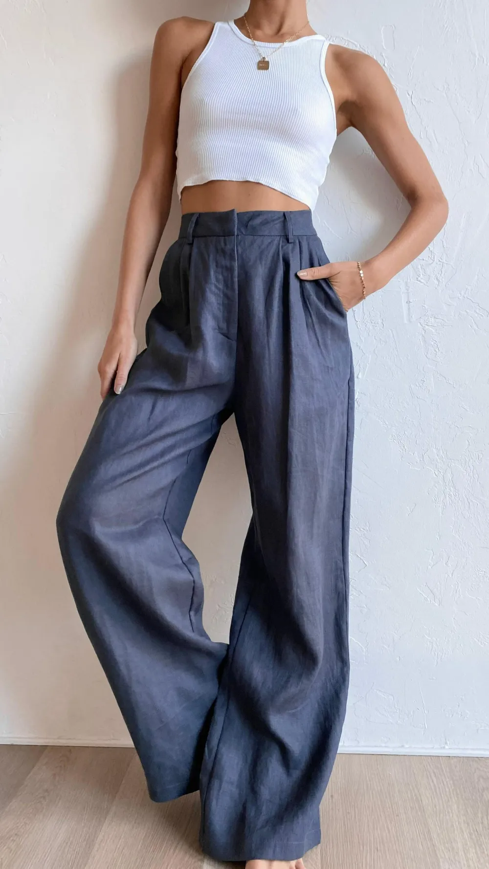 Fashion Allied Bottoms^Tillie Pants - Ink