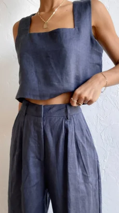 Fashion Allied Bottoms^Tillie Pants - Ink