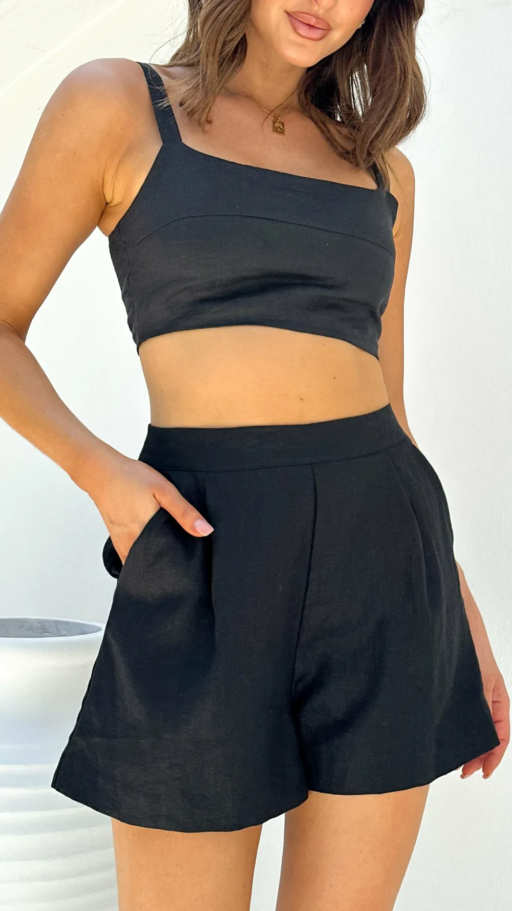 Fashion Allied Sets|Bottoms^Tillie Shorts - Black