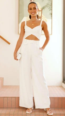 LILYWHYT Sets|Bottoms^Toni Pants - Stone