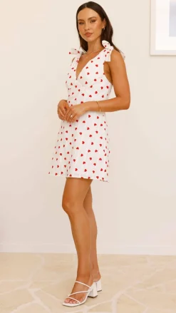 LILYWHYT Sale Dresses^Tullie Mini Dress - Heart Print