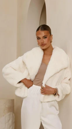 SASHA (BNE) Jackets|Outerwear^Tulum Crop Jacket - White