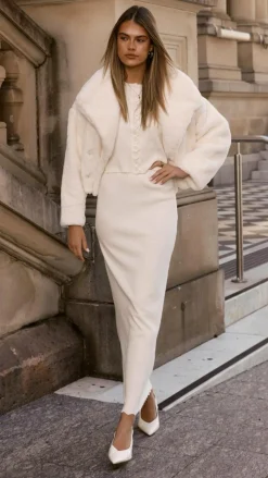 SASHA (BNE) Jackets|Outerwear^Tulum Crop Jacket - White