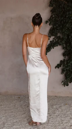 LILYWHYT Sale Evening|Sale Dresses^Tyra Maxi Dress - Champagne