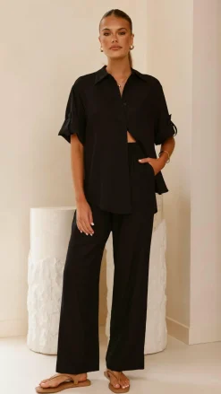 YH AND CO Sets|Bottoms^Valene Pants - Black