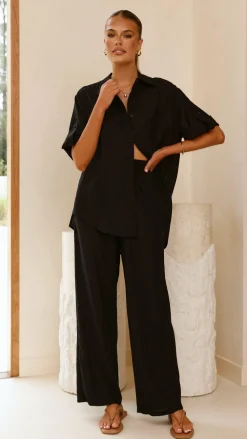 YH AND CO Sets|Bottoms^Valene Pants - Black
