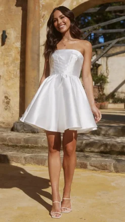 SASHA (BNE) Sale Dresses^Valentina Mini Dress - White