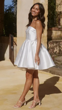 SASHA (BNE) Sale Dresses^Valentina Mini Dress - White