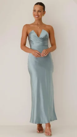 SASHA (BNE) Dresses|Bridesmaid^Valerie Maxi Dress - Blue