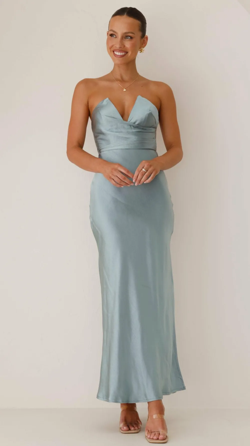 SASHA (BNE) Dresses|Bridesmaid^Valerie Maxi Dress - Blue