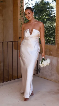 SASHA (BNE) Dresses|Bridesmaid^Valerie Maxi Dress - Champagne