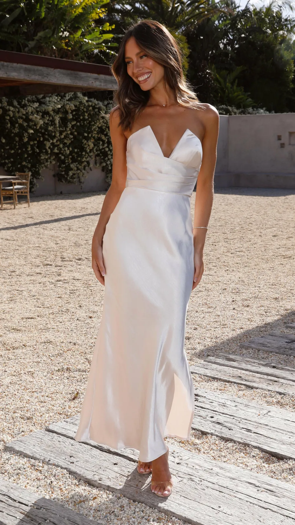 SASHA (BNE) Dresses|Bridesmaid^Valerie Maxi Dress - Champagne