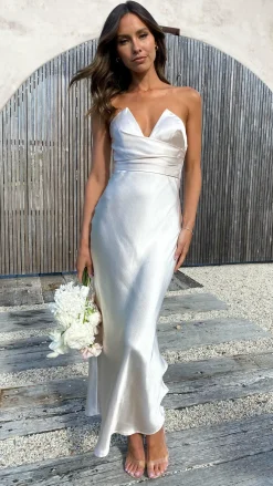 SASHA (BNE) Dresses|Bridesmaid^Valerie Maxi Dress - Champagne
