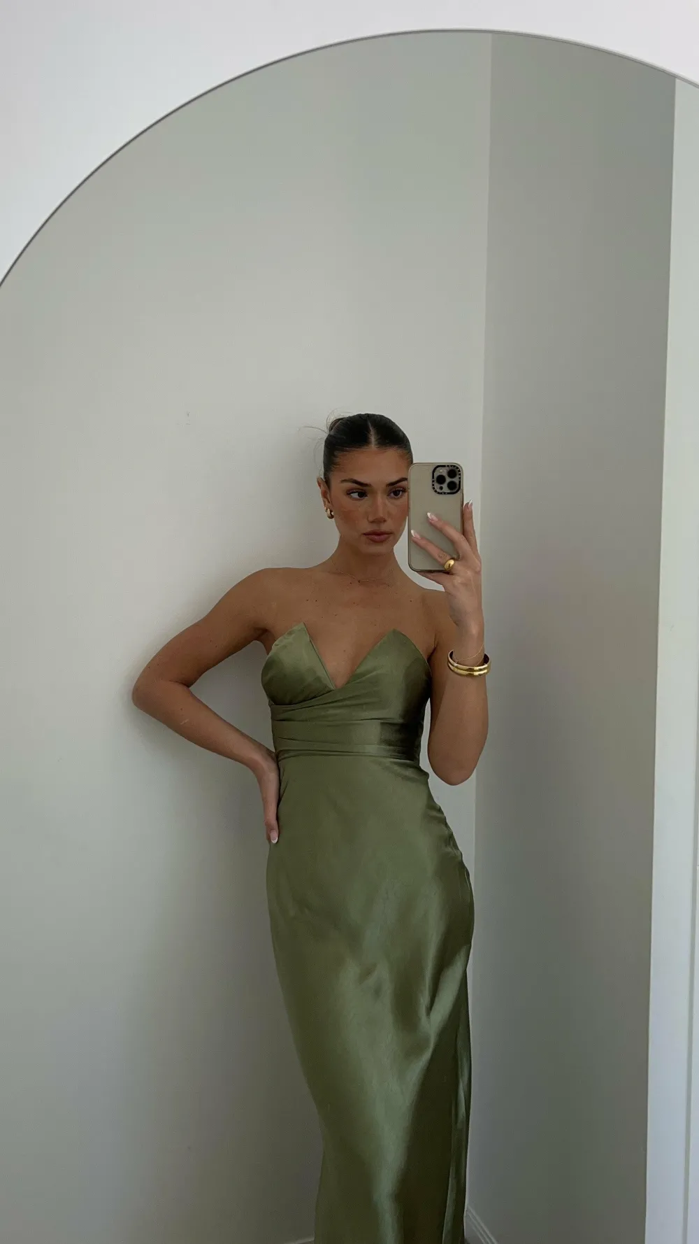 SASHA (BNE) Mon Cheri|Dresses^Valerie Maxi Dress - Olive