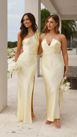SASHA (BNE) Mon Cheri|Dresses^Valerie Maxi Dress - Yellow