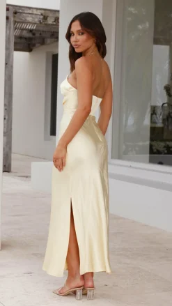 SASHA (BNE) Mon Cheri|Dresses^Valerie Maxi Dress - Yellow