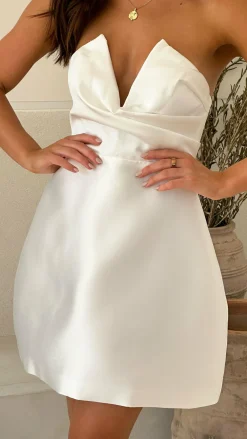 SASHA (BNE) Hen'S Collection|Dresses^Valerie Mini Dress - White