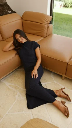 Fashion Allied Knit Dresses|Knitwear^Valise Maxi Dress - Navy