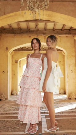 SASHA (BNE) Hen'S Collection|Dresses^Vandana Mini Dress - Cream