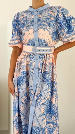 Bubblegum Dresses|Maxi^Vania Maxi Dress - Madeline Blue