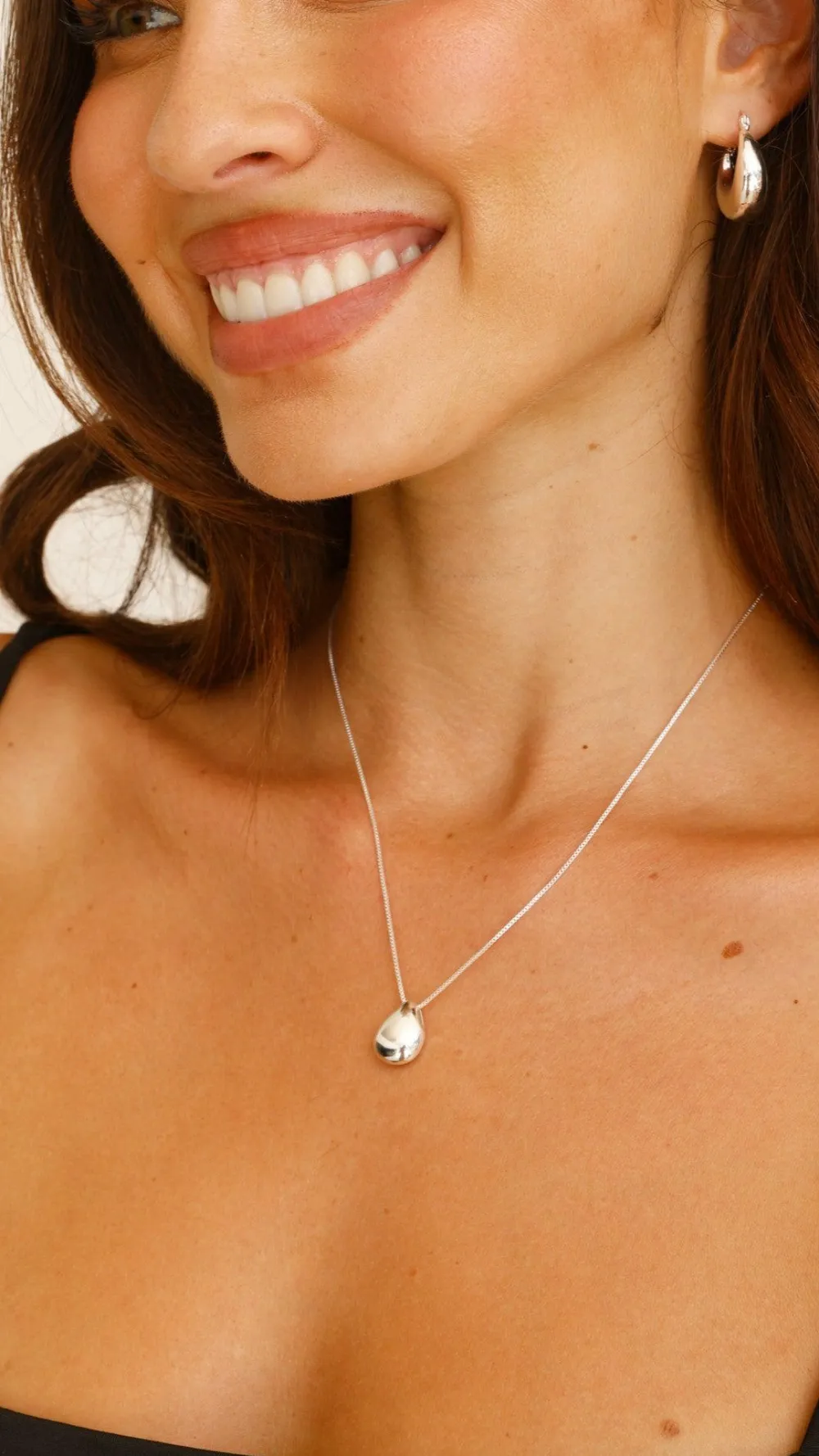 Angel Whisper Necklaces|L'Amour^Varenna Necklace - Silver