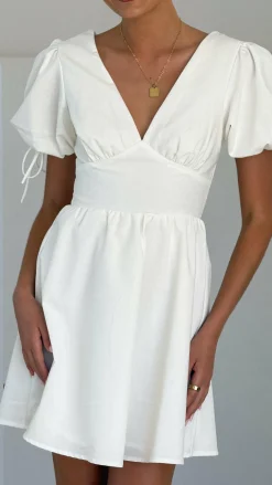 LILYWHYT Sale Dresses^Verve Mini Dress - White