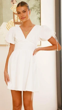 LILYWHYT Sale Dresses^Verve Mini Dress - White