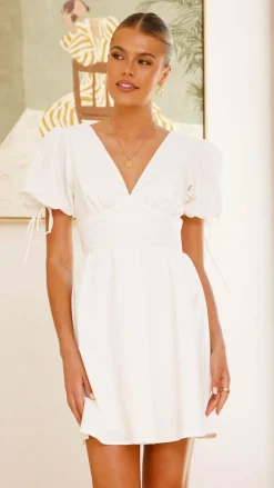LILYWHYT Sale Dresses^Verve Mini Dress - White