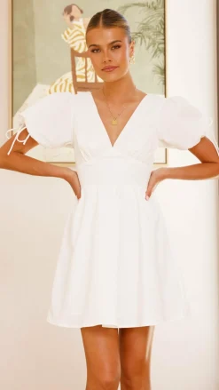 LILYWHYT Sale Dresses^Verve Mini Dress - White