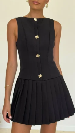 SASHA (BNE) Dresses|Mini^Vesperus Mini Dress - Black