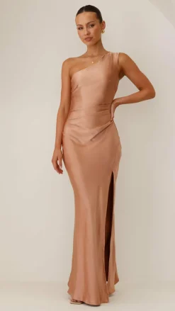 LILYWHYT Sale Evening|Sale Dresses^Victoria Maxi Dress - Clay