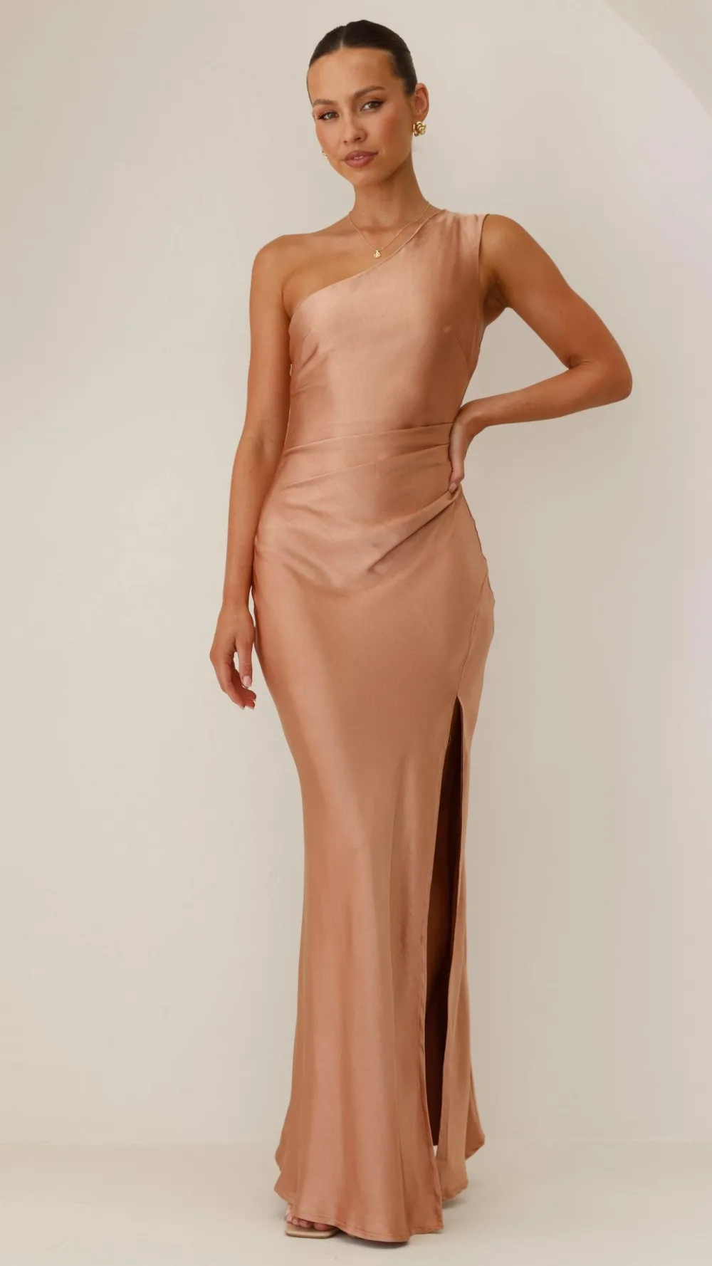 LILYWHYT Sale Evening|Sale Dresses^Victoria Maxi Dress - Clay
