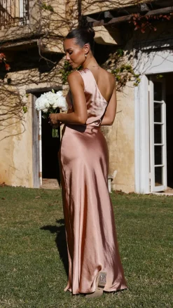 LILYWHYT Sale Evening|Sale Dresses^Victoria Maxi Dress - Clay
