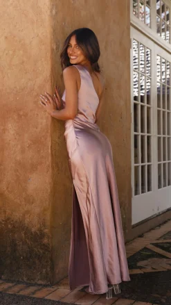 LILYWHYT Mon Cheri|Dresses^Victoria Maxi Dress - Dusty Pink