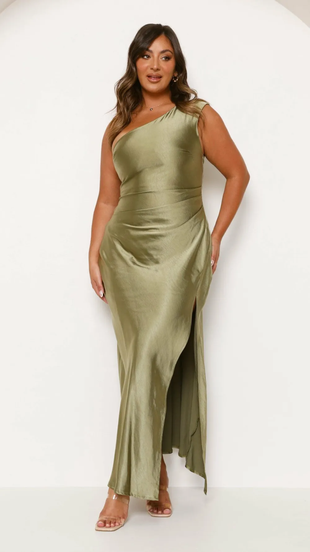LILYWHYT Mon Cheri|Dresses^Victoria Maxi Dress - Olive
