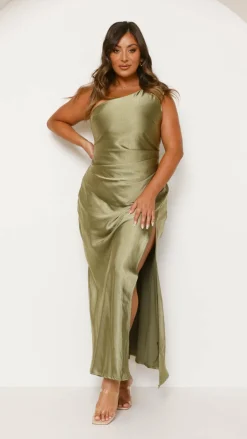 LILYWHYT Mon Cheri|Dresses^Victoria Maxi Dress - Olive