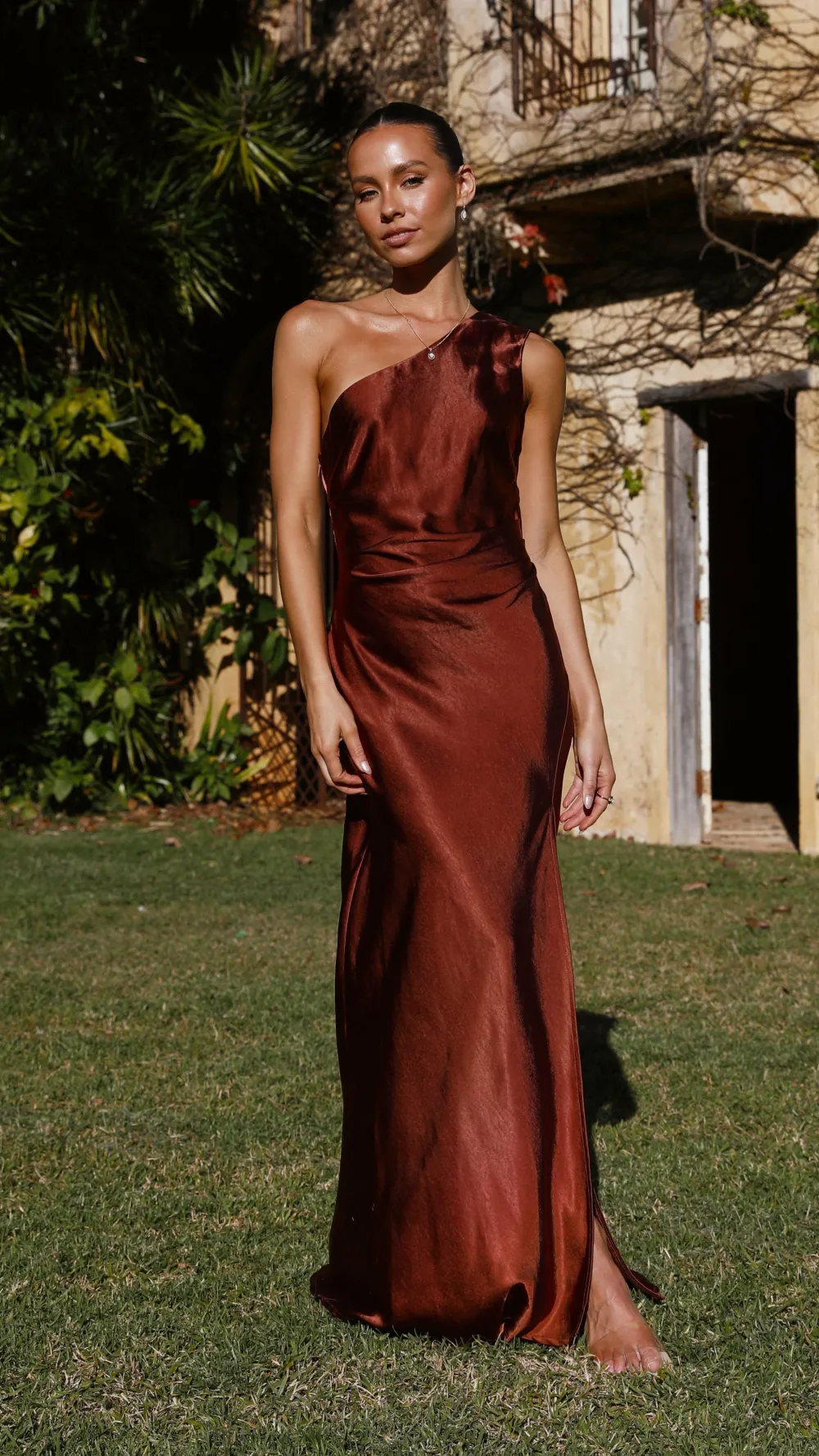 LILYWHYT Mon Cheri|Dresses^Victoria Maxi Dress - Rust