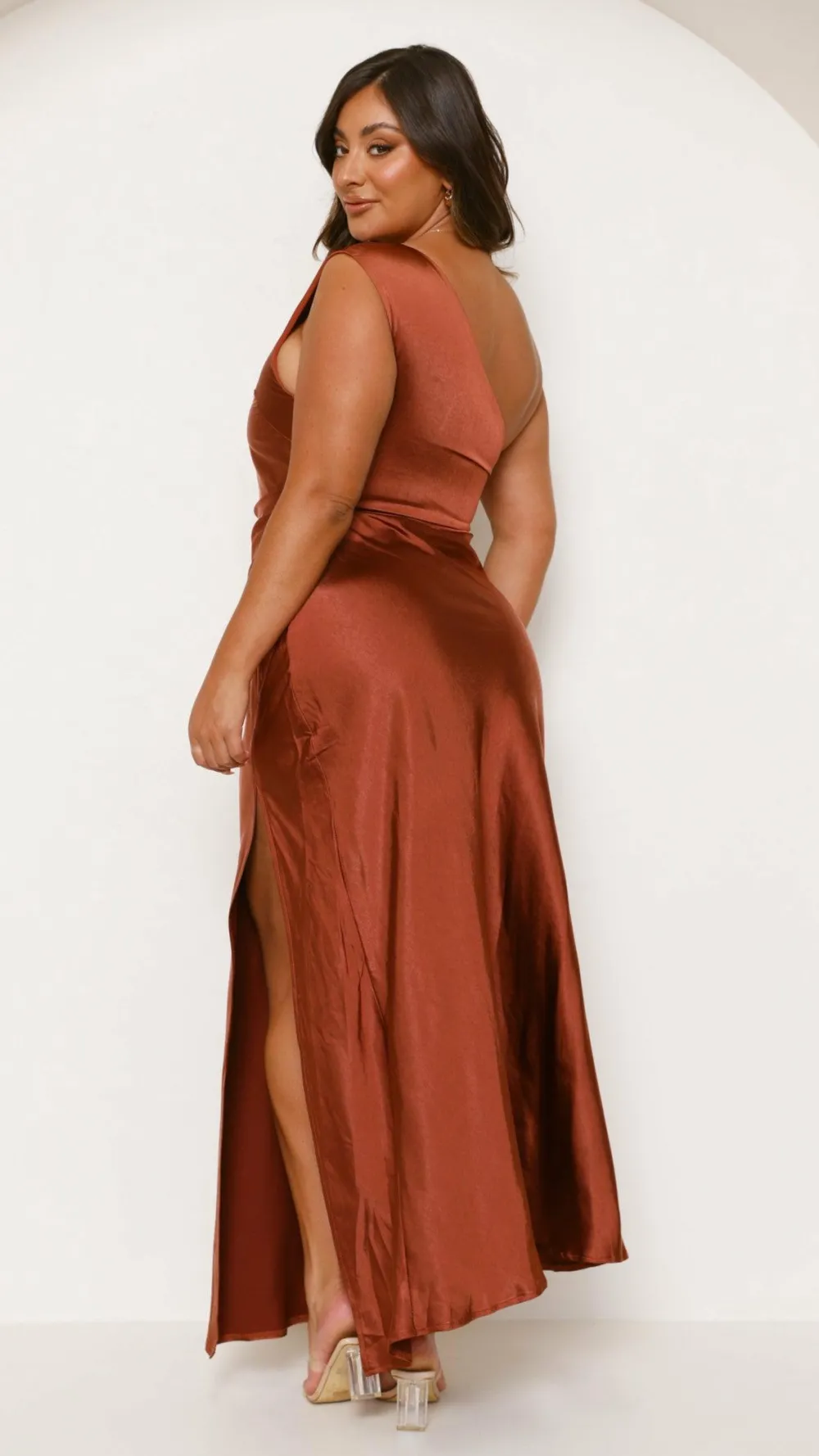 LILYWHYT Mon Cheri|Dresses^Victoria Maxi Dress - Rust