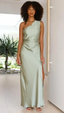 LILYWHYT Mon Cheri|Dresses^Victoria Maxi Dress - Sage