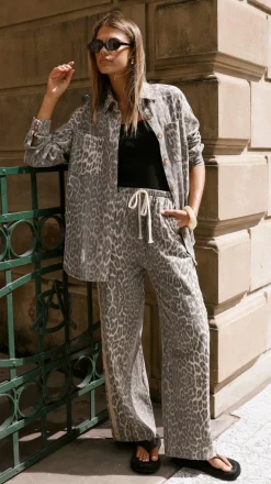 By Frankie Jackets|Sets^Vox Jacket - Leopard Print